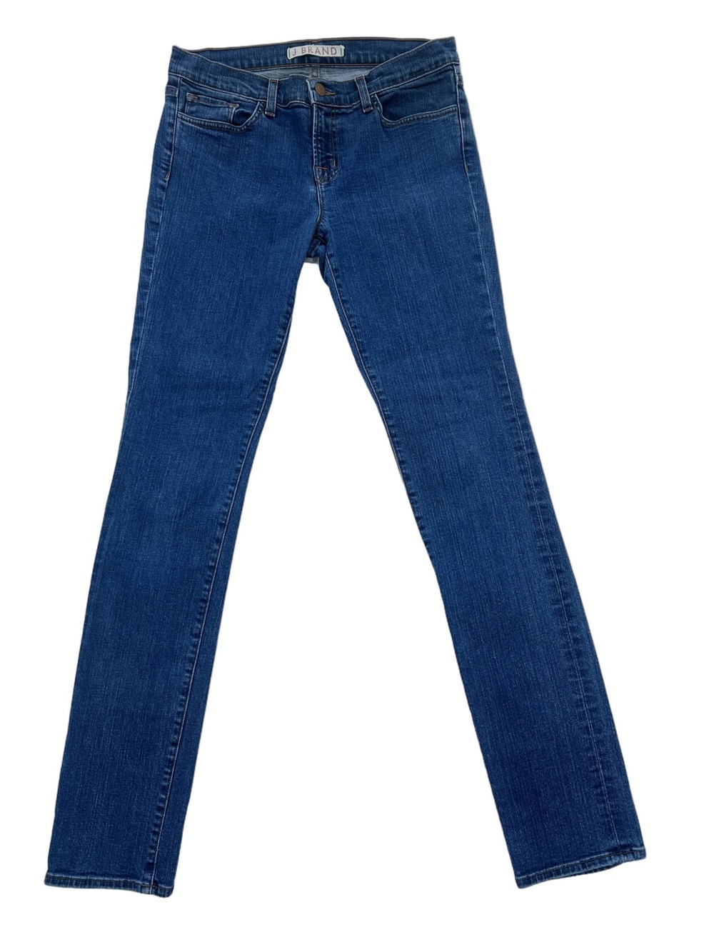 J Brand • Women's Jasper Straight Skinny Deep Blue Wash Jeans Size 30 EUC
